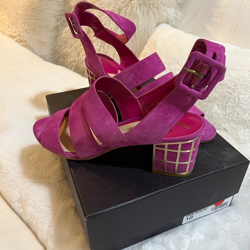 Brian Atwood Pink Sandals - Picture 5 of 6